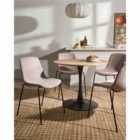 Beliani Set of 4 Dining Chairs TILLER Beige