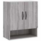 Vidaxl Wall Cabinet Grey Sonoma 60X31X70 Cm Engineered Wood