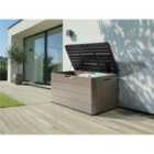 Beliani Storage Box MILIES 116 cm 60 cm Brown