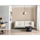 Beliani Sofa 2 Seater VORGOD Boucle Off-White