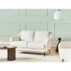 Beliani Sofa 2 Seater EIBY Chenille White