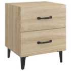 Vidaxl Bedside Cabinet Sonoma Oak 40X35X47.5 Cm