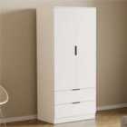 Lassic Vida Designs Trega 2 Door 2 Drawer Wardrobe, White (2)