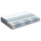 Beliani Gel Memory Foam Pocket Spring Mattress PLEASANT H3/4 Firm 140 x 200 cm (EU Double)
