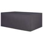 Beliani Rain Cover Chuva 275 Cm 230 Cm 70 Cm Black