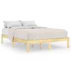 vidaXL Bed Frame Solid Wood 150X200 cm King Size
