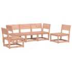 vidaXL 5 Piece Garden Sofa Set Solid Wood Douglas