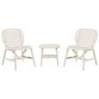 Beliani Bistro Set Sicelle Off-white