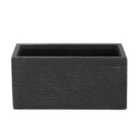 Beliani Plant Pot Myra 50cm Black