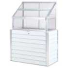 Beliani Balcony Greenhouse Novoli Off-white 62 Cm