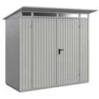 Hormann Berry Classic Apex Garden Building In Grey - Type 1 - Double Door - 8'6'' X 4'
