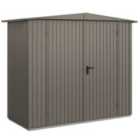 Hormann Berry Classic Apex Garden Building In Anthracite - Type 1 - Double Door - 8'6'' X 4'
