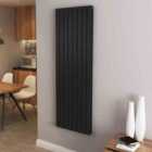 AICA Bathrooms Vertical Flat Panel Radiator Central Heating Rad 1600x544mm Double Black