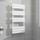 AICA Bathrooms Flat Panel Towel Rail Radiator Central Heating Rad White 1000x450mm