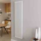 AICA Bathrooms Vertical Traditional Cast Iron Style Radiator 1800x470mm 2 Column White