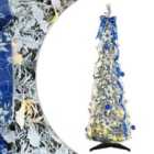 vidaXL Artificial Christmas Tree With 50 Leds White 120cm Pvc