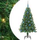 vidaXL ArtificialChristmas Tree Green 150cm PVC