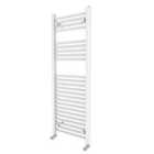 Heizmann Straight Heated Towel Rail 1200x450mm - White