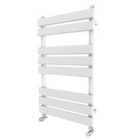 Heizmann Flat Heated Towel Rail 800x500mm - White
