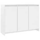 vidaXL Sideboard White 102x33x75 cm Engineered Wood