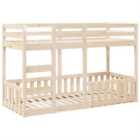 vidaXL Bunk Bed 90X190 cm Solid Wood Pine