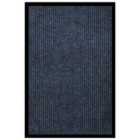 Doormat Striped Blue 80X120Cm