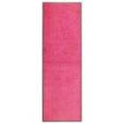 Doormat Washable Pink 60X180Cm