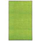 Doormat Washable Green 90X150Cm
