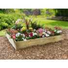 Wickes Modular Rectangular 157L Raised Bed - 145 x 900 x 1200mm