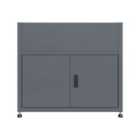 Trimetals Raised Planter with Storage