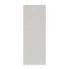vidaXL Pleated Blind Light Grey 80x200 cm Fabric Width 79.4 cm Polyester
