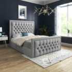 Ds Living Cheltenham Bed - Kingsize - 5Ft - Grey