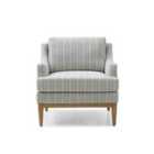 Brody Chair Natural Chenille Stripe