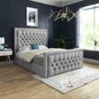 Ds Living Kingston Bed - Kingsize - 5Ft - Grey