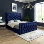 Ds Living Kingston Bed - Super King - 6Ft - Blue
