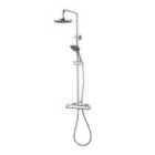 Aqualisa Aq Collection Cool Touch Round Shower Column (inc Fixing Kit) Hp - Chrome