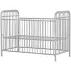 Ls Monarch Hill Ivy Metal Baby Crib Grey