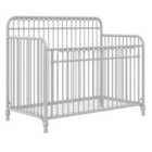 Ls Mh Ivy 3In1 Convertible Metal Crib Grey