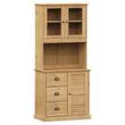 Vidaxl Highboard Vigo 78X40X175 Cm Solid Wood Pine