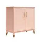 Westerleigh Accent Cabinet 2D Pale Pink