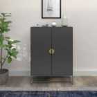 Asia Cabinet 2D Anthracite