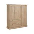 Loft24 Binz Large Storage Cupboard Oak 2Bx