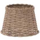 vidaXL Lamp Shade Brown Ã?25x17 cm Wicker
