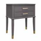 Cl Westerleigh End Table Graphite Grey