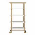 Cl Camila 5 Shelf Bookcase White