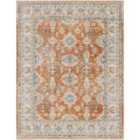 Livabliss Avni Machine Washable Oriental Boho Burnt Orange Area Rug (160 x 213 cm)