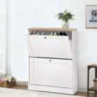 Heide Shoe Chest 2Fl Ws.oak