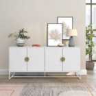 Asia Sideboard 4D White