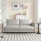 Bronte 3Seater Sofa Bed Natural Fabric