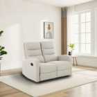 Rena 2Seater Man Recl Natural Fabric